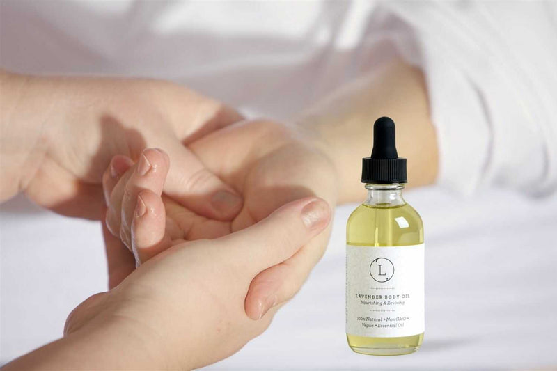 Lavender body oil