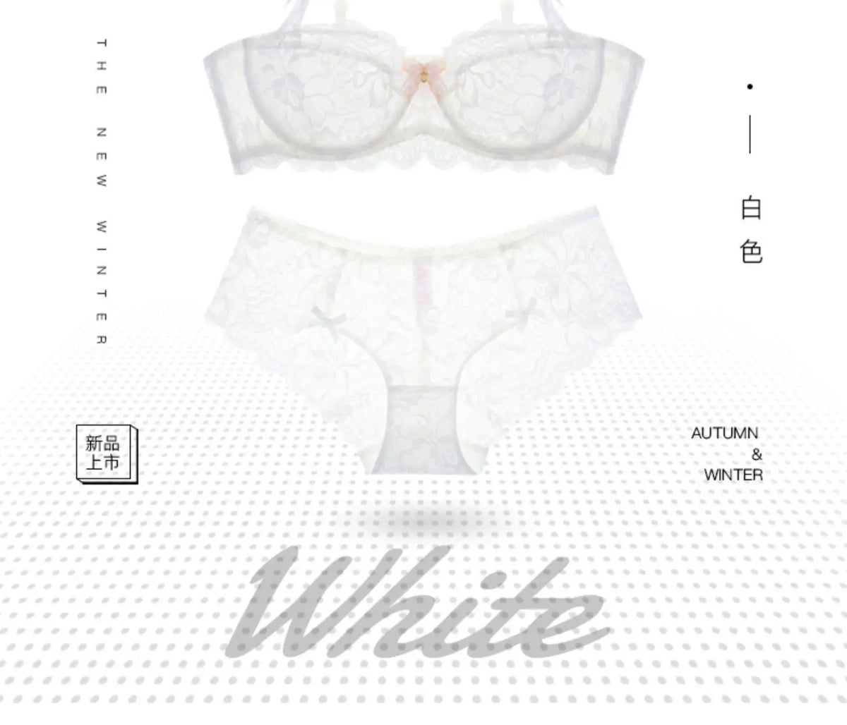 MOYISU Summer Lingerie Set Sheer French Lace Minimiser Bra Briefs Ultra Thin Sexy Women's Underwear Big Bust Sexy Tushy & Panty